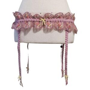 For love and lemons daphne embroidered garter size L